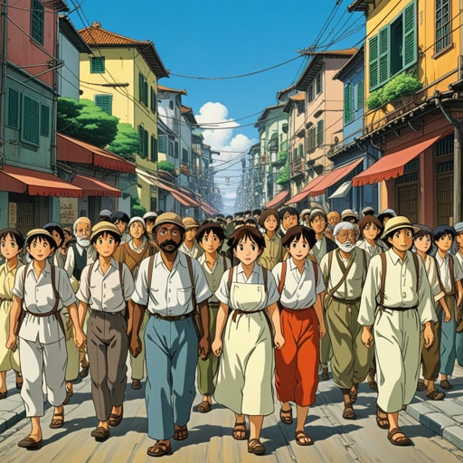 19世纪,废奴运动势头强劲。各行各业的人们都在倡导废除奴隶制度。一天,一项重要的法律被通过,正式废除了奴隶制度。这标志着自由和平等的新时代的开始。