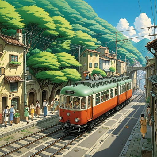 在一个既有地上也有地下交通系统的城市中,人们经常讨论两者的优劣。一个阳光明媚的日子,一群朋友决定只使用地上的路线探索城市。他们享受着新鲜的空气和美丽的风景,意识到地上交通的独特优势。这次经历让他们更加欣赏地上设施的可达性和可见性。