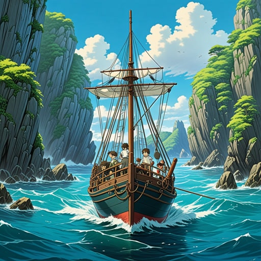 在一个小港口,一位名叫杰克的年轻水手正在驾驶他的船。不幸的是,他的船与一些隐藏的岩石发生了冲突,导致船只被纠缠。这些岩石的迅速反应不仅中止了他的旅程,还促使他学习更多关于安全航行的知识。