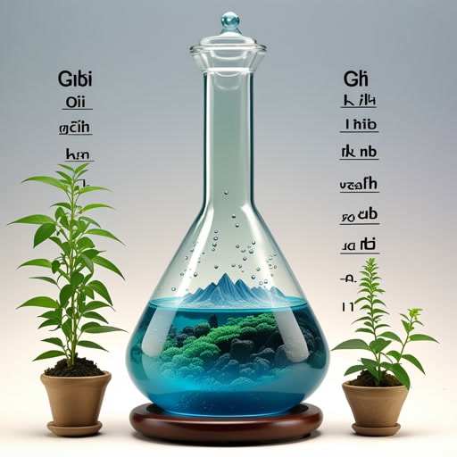 在一个小化学实验室里,一位科学家正在研究一个新的配方。他需要一种碱来平衡溶液的酸性。他回忆起学习时学到的'alkali'这个词,它在阿拉伯语中听起来像'al-qalyah',意为'植物灰'。他加入了碱,反应非常完美,从而导致了一个突破性的发现。