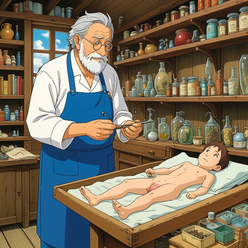 在一个小镇上,有一个好奇的男孩名叫亚历克斯,他对生物的解剖结构非常着迷。一天,他在祖父的阁楼上发现了一本关于人体解剖的旧书。这一发现促使他追求医学事业。多年后,亚历克斯成为了一名著名的外科医生,这得益于他对解剖学的深刻理解。