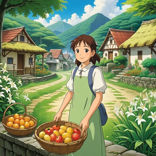 在一个小村庄里,住着一个名叫莉莉的女孩,她以天使般的本性著称。一天,一个迷路的旅行者疲惫饥饿地来到这里。莉莉用她天使般的善良,为他提供了食物和住所。她的行为不仅救了旅行者,也激励了整个村庄变得更加富有同情心。
