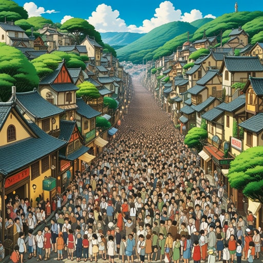 在一个小镇上,有一个备受期待的节日。每个人都期望它是今年的高潮。然而,当主要吸引力,一位著名歌手在最后一刻取消时,事件变成了反高潮。人群感到失望和不满。