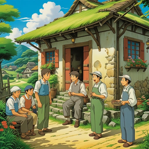 在一个小村庄里,有一个人被赋予了许多称呼。对他的朋友们来说,他是‘乔’,但对村民们来说,他是‘智者’。一天,一个陌生人来到村庄寻找‘智者’。村民们指引他到了乔的家。陌生人有一个需要解决的问题,乔运用他的智慧提供了答案。从那天起,陌生人也用‘智者’这个称呼来称呼他。