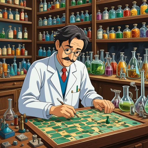 在一个小镇上,有一位以精确化验著称的化学家亚历克斯。一天,一种神秘的物质被带到他的实验室。亚历克斯对这种物质进行了化验,发现它是一种稀有元素。这一发现不仅解决了一个长期存在的科学难题,还使亚历克斯和他的小镇声名远扬。