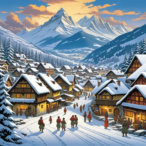 在奥地利阿尔卑斯山的心脏地带,住着一个名叫汉斯的年轻奥地利人。汉斯以他对山脉的热爱和奥地利精神而闻名。有一年冬天,一场大雪促使村民们为漫长的冬天做准备。汉斯以他的奥地利决心,带领大家收集物资并确保每个人的安全。他的行动不仅拯救了村庄,也加强了奥地利社区之间的联系。