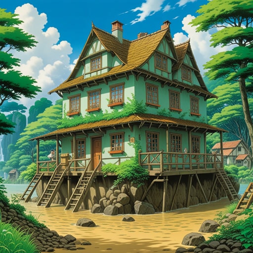 从前,有一个名叫约翰的智者。约翰总是把钱存入银行。一天,一场洪水促使他在房子周围堆土以防止水进入。他迅速的行动保护了他的家免受灾难。后来,他用银行里的积蓄重建了他的社区,使其更加坚固和繁荣。
