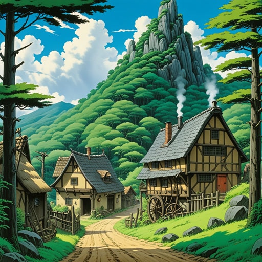在一个小村庄里,住着一个名叫约翰的铁匠。一天,在工作时,约翰不小心用锤子砸到了自己的拇指。疼痛如此剧烈,以至于他大声吼叫,吓到了村里的每一个人。他的吼叫声如此有力,以至于在山丘间回响,连附近的森林似乎都在颤抖。从那天起,每当村里有人需要大声宣布事情时,他们就会说:‘让约翰来吼出来吧!’