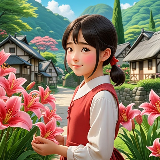 从前,在一个宁静的村庄里,住着一个害羞的女孩名叫莉莉。一天,在村庄的聚会上,莉莉意外地被长者称赞她的善良。这突如其来的关注让她脸红,她的脸颊变得红润。这种脸红不仅反映出她的谦逊,也表达了她因被认可而感到的喜悦。