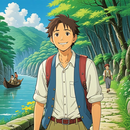 从前,有一位智慧的老人,他广泛地谈论世界。他的话语就像一条宽阔的河流,流过所有聆听者的思想。一天,一位年轻的旅行者问他幸福的秘密是什么。老人宽阔地笑了笑说:‘幸福广泛地存在于生活中的小瞬间,而不是在伟大的成就中。’