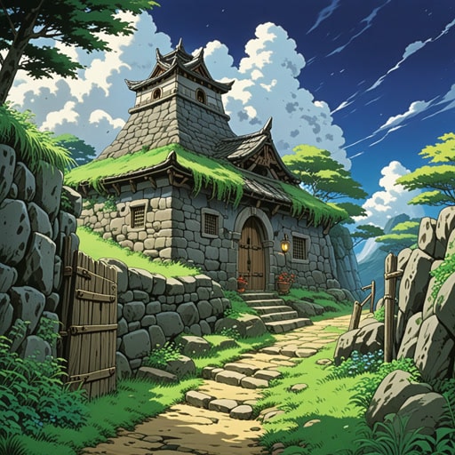 在一个小村庄里,古老的石墙是抵御经常肆虐该地区的强烈风暴的堡垒。一天晚上,一场特别强烈的风暴威胁着村庄。村民们聚集在墙边,祈祷它的保护。奇迹般地,墙屹立不倒,村庄得救了。从那天起,这堵墙不仅是抵御风暴的堡垒,也是希望和韧性的象征。