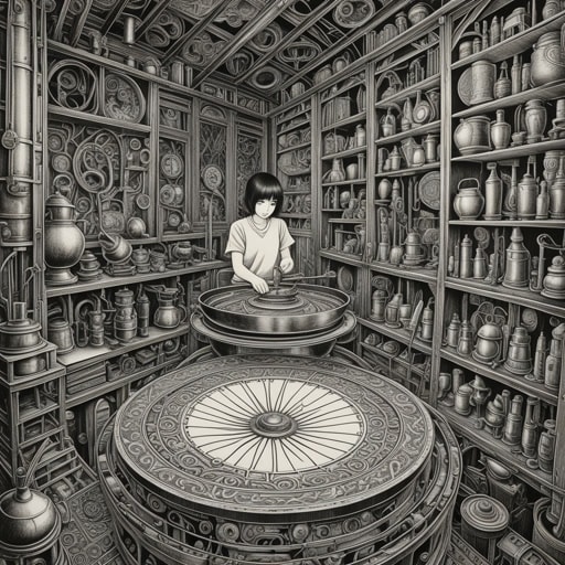 在一个小艺术工作室里,艺术家亚历克斯正用一把雕刻刀细心地在一块金属上雕刻复杂的图案。雕刻刀,一种锋利而精确的工具,使亚历克斯能够创作出细节精美、美丽的艺术品。一天,一位著名的艺术收藏家访问了工作室,并对亚历克斯作品中展现的精确和技巧感到惊叹。收藏家委托了一件大型作品,这为亚历克斯带来了巨大的名声和成功。雕刻刀,一个简单但至关重要的工具,在亚历克斯艺术认可的旅程中扮演了重要角色。