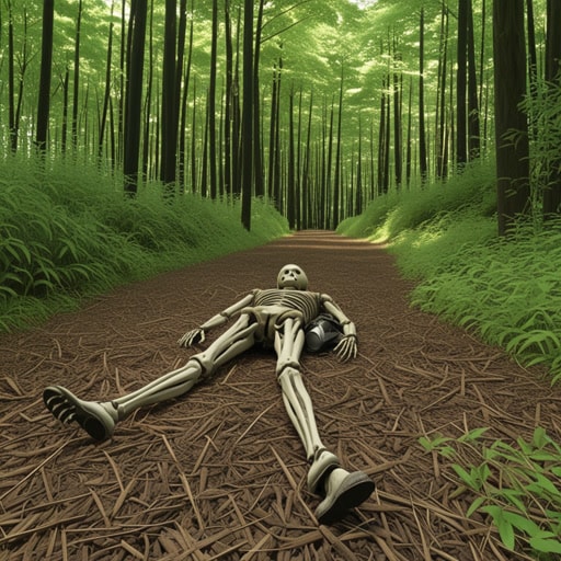 在一个宁静的小镇上,有人在树林中发现了一具神秘的尸体。当地警方迅速响应,封锁了现场并召集了法医专家。经过检查,这具尸体揭示了关键证据,帮助解决了一个长期未解的案件。这具尸体的发现不仅为案件带来了结,也为小镇恢复了平静。