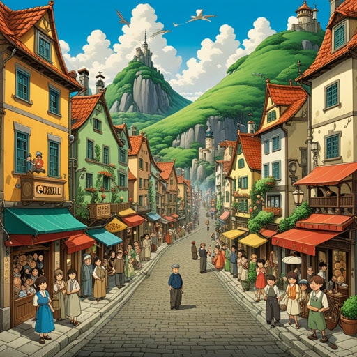 在一个小镇上,有一位以画漫画闻名的艺术家。一天,他决定画一幅镇长的漫画,夸张其特征以突出其性格。这幅漫画受到了极大的欢迎,成为了小镇幽默和创造力的象征。