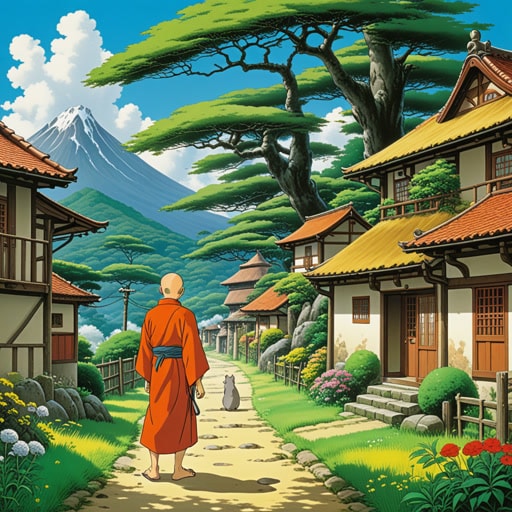 在一个小村庄里,住着一个名叫约翰的男人,他以肉欲著称。一天,他遇到了一位智慧的僧侣,这位僧侣教他平衡肉体享乐与精神成长的重要性。约翰学会了欣赏生活的这两个方面,成为了一个更加充实的人。