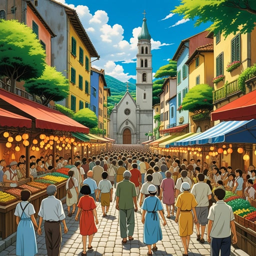 在一个小镇上,住着一个以广泛兴趣著称的人。他是一个天主教徒,但他对各种文化和艺术的热爱使他成为社区中受人爱戴的人物。一天,为了庆祝小镇的多样性,组织了一个节日。由于他广泛的兴趣,他被邀请来领导这个活动。他包容的方法不仅让人们团结起来,还突出了多样性中的统一之美。
