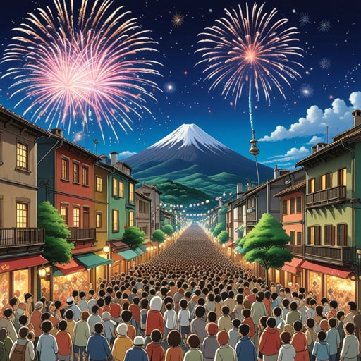 在一个小镇上,每年的庆祝节是一年中的亮点。来自该地区各地的人们聚集在一起享受庆祝游行、烟花和盛宴。这个节日不仅是庆祝的时刻,也是社区成员聚集在一起加强联系的机会。