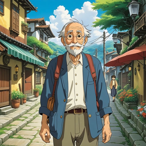 在一个小镇上,住着一个以确信著称的老者。他对从天气到政治事件的结果都充满确信。一天,一个年轻的旅行者挑战了他对一个当地传说的确信。老者带着不可动摇的信心,带领旅行者来到了传说发生的地方。令他们惊讶的是,他们发现了证实传说的证据,从而加强了老者确信的名声。