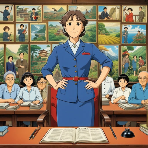 从前,在一个大公司里,有一位女主席名叫琳达。她以其强大的领导力和果断的行动而闻名。一天,出现了一个关键问题,作为主席的琳达必须做出艰难的决定。她迅速而明智的决定不仅解决了问题,还赢得了同事们的极大尊重。