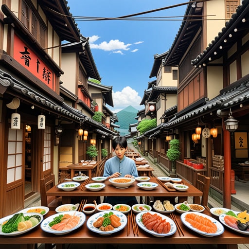 在一个小镇上,有一家以传统亚洲美食闻名的餐厅。店主李先生以其制作最佳菜肴的技艺而闻名。一天,一位外国人来到餐厅,看到每个人都使用筷子感到惊讶。李先生耐心地教他如何使用筷子,这位外国人惊叹于这些简单的棍子如何使进食成为一种愉快的体验。
