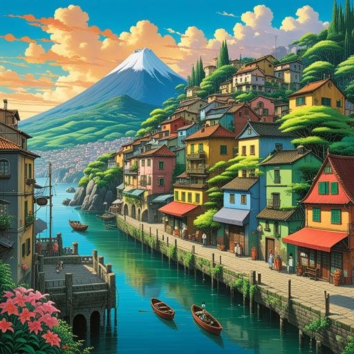 在一个一切都是无色的世界里,一位名叫莉莉的年轻艺术家发现了一种神奇的颜料,它能让颜色活起来。她用彩色的色调画满了整个城镇,将单调的风景变成了充满活力的景象。人们对突然爆发的色彩感到惊讶,莉莉的艺术因其色彩的辉煌而闻名。