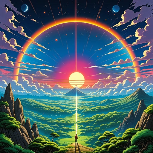 在浩瀚的宇宙中,太阳如同一盏明灯,散发着光和热。在太阳的众多层次中,色球层是一个色彩斑斓且神秘的层次,常常被忽视。在一次罕见的日全食期间,色球层展示了它鲜艳的色彩,提醒着每个人太阳耀眼光芒下隐藏的美丽。尽管这一彩色层次很薄,但它在太阳能量传输中扮演着至关重要的角色,是太阳系的沉默守护者。