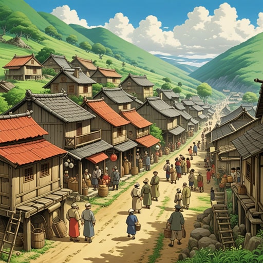在一个小村庄里,人们决定采用共产主义作为他们的生活方式。他们平等地分享一切,从食物到劳动。这种制度使他们更加团结,消除了贫富差距。然而,随着时间的推移,一些村民觉得他们的个人努力没有得到认可,这引发了关于共产主义有效性的争论。