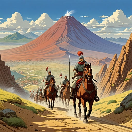 在古代,有一个强大的征服者名叫亚历山大。他以不懈的征服追求而闻名。一天,他将目标锁定在一个遥远的土地上。他带领军队穿越山脉和沙漠。到达城市后,他面临激烈的抵抗。然而,他的战略天才和勇敢使他取得了胜利。城市陷落,亚历山大被誉为征服者。他的名声远播,激励了后世的人们。