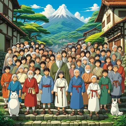 从前,一位智者有许多门徒。一天,老师让他的门徒们传播他的教诲。每个门徒都去了世界的不同地方,分享他们学到的智慧和知识。他们的奉献和忠诚使他们成为老师的真正门徒。