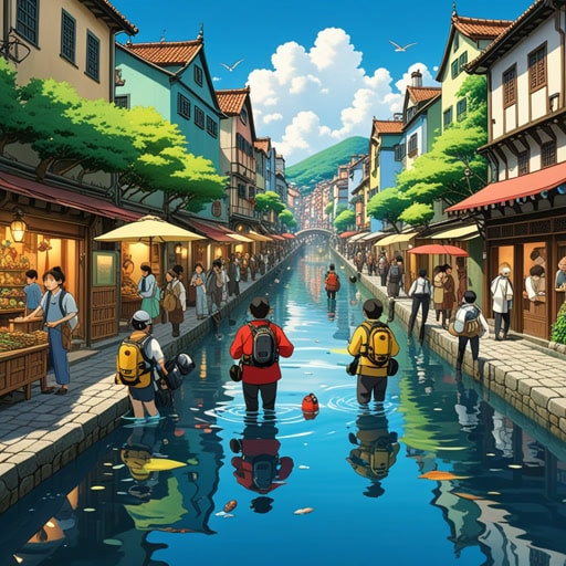 在一个小镇上,有一个展示世界各地不同文化的节日。这个节日是对多样性的庆祝,有各种各样的食物、音乐和艺术。来自各行各业的人们来享受这些不同的体验,使得这个活动真正体现了多样性中的团结。