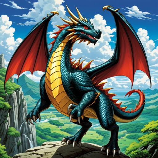 很久以前,在一个充满魔法的地方,住着一只可怕的龙。这只龙以其火焰般的呼吸和坚不可摧的鳞片而闻名。许多骑士试图击败龙以证明他们的勇敢,但没有一个人成功。一天,一个年轻而聪明的骑士名叫亚瑟制定了一个计划。他用一颗闪亮的宝石作为诱饵,将龙引入陷阱。当龙扑向宝石时,亚瑟用剑猛击,最终杀死了龙。王国庆祝,亚瑟被誉为英雄。