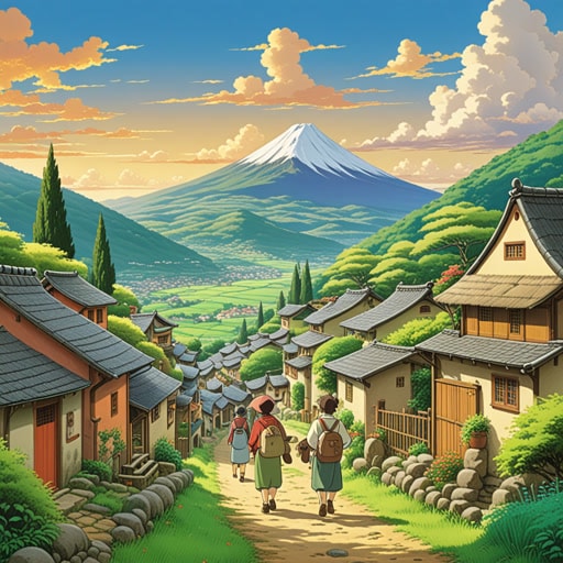 在一个山间的小村庄里,住着一群以好客著称的居民。一天,一位旅行者来到这个村庄,受到了居民们热情的欢迎。旅行者被居民们的善良所打动,决定留下来成为他们中的一员,分享他们简单却充实的生活。