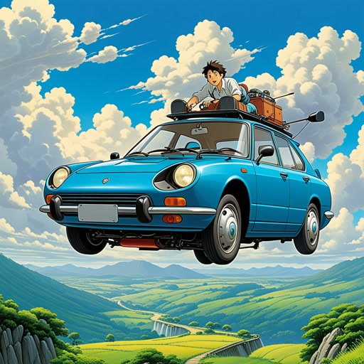 在一个所有事物都由电能驱动的世界里,一位名叫亚历克斯的年轻发明家正在研究一种新的机电设备。这个设备一旦完成,将彻底改变交通方式。一天,在测试设备时,亚历克斯意外发现了一种新的电磁场形式,可以使物体悬浮。对这一发现感到兴奋的亚历克斯迅速调整了他的设备,以利用这个新领域,创造了一辆飞行汽车。世界对亚历克斯的发明感到惊讶,很快,电动飞行汽车成为了常态。