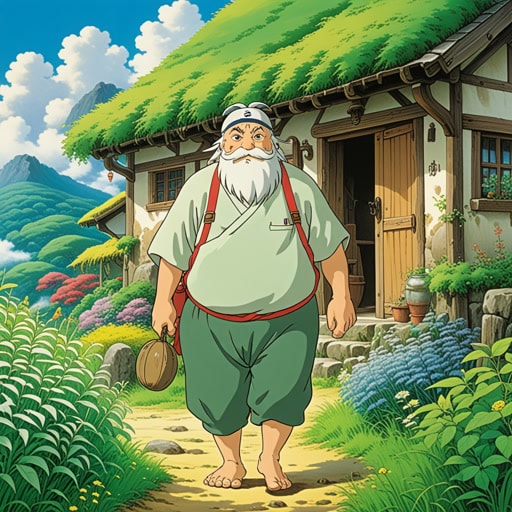 在一个小村庄里,有一位因多年辛勤劳作而变得衰弱的老者。一天,发现了一种神秘的草药,能够使虚弱的人恢复活力。老者尝试了这种草药,感到力量在回归。这种草药不仅使他衰弱,还给了他新的希望。