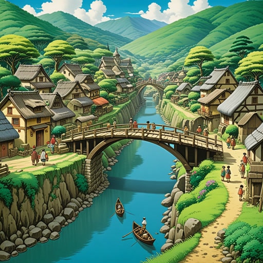 在一个小村庄里,有一位智慧的老人,他总是知道什么对村庄的繁荣是必要的。一天,有人提出要在河上建一座桥的新项目。老人解释说,这个项目将需要大量的努力和资源,但对村庄的发展至关重要。村民们同意了,并一起努力,不久桥就建成了,连接村庄到新的机遇。