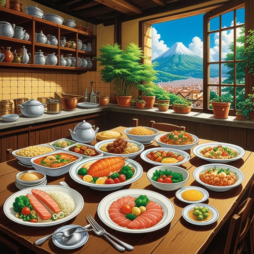 从前,有一个名叫亚历克斯的美食家,他喜欢探索各种美食。一天,他听说有一家隐藏的餐厅提供最精致的菜肴。出于好奇,亚历克斯跟随线索,最终找到了这个地方。食物确实如传闻中那样美妙,亚历克斯作为美食家的名声更加响亮了。