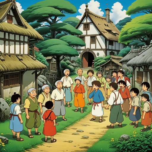 在一个小村庄里,住着一位总是避免暴力和对抗的智者。一天,一群愤怒的村民来找他,寻求如何对付一个麻烦邻居的建议。智者用他的智慧,促使他们避免报复,而是寻找和平的解决方案。他的及时指导不仅解决了冲突,还给村庄带来了和谐。