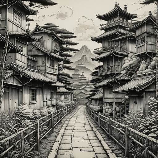 在一个小工作室里,一位艺术家正全神贯注地创作一幅蚀刻版画。这个过程细致且需要极大的耐心。金属板上每一条刻线都在讲述一个故事,捕捉场景的精髓。随着艺术家涂抹酸液,图像慢慢显现,展现了蚀刻版画的美。这幅艺术品后来被印刷出来,受到许多人的赞赏,证明了艺术家的技艺和蚀刻版画持久的魅力。