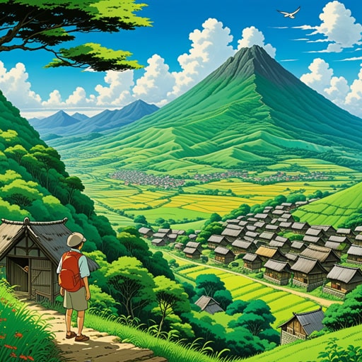 在一个小村庄里,住着一位视力非凡的老人。他的视力非常敏锐,可以从几英里外看到远处的鸟。一天,一位年轻的旅行者来到村子里,向老人发起了一场视力比赛的挑战。老人接受了挑战,他们一起望向地平线。年轻人只能勉强看到山的轮廓,而老人却详细地描述了山,甚至指出了山坡上的一个小屋。村民们都很惊讶,老人作为拥有非凡视力的人的名声越来越大。