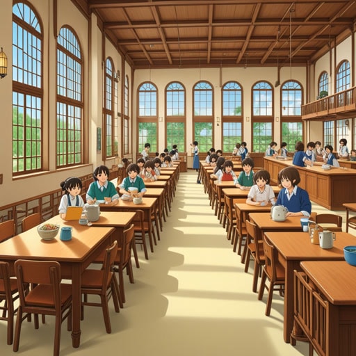 曾经,一个新学生加入了学校。为了帮助他适应,老师决定让他熟悉学校的规则和校园。学生被带着参观,展示了教室、图书馆和食堂的位置。到了一天结束时,学生感到更加舒适,并准备好开始他的新旅程。