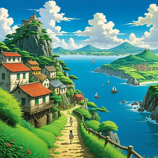 在一个小村庄里,住着一个名叫杰克的男孩。杰克总是梦想着探索遥远的土地。一天,他踏上了旅程,离开了他的村庄。在旅途中,他发现了许多新的文化和景观。他的旅程漫长而充满冒险,但真正抓住他心的是那些遥远的地方。