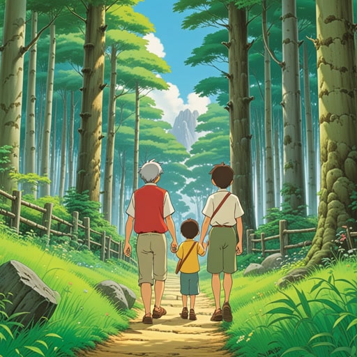 从前,有一个智慧的老人名叫约翰。约翰不仅是自己孩子的父亲,也是村里许多人的父亲般的人物。一天,一个名叫蒂姆的年轻男孩在森林中迷路了。约翰运用他的智慧和经验找到了蒂姆,并引导他回到了村庄。这种父亲般的关怀和指导使约翰在社区中更受尊敬。