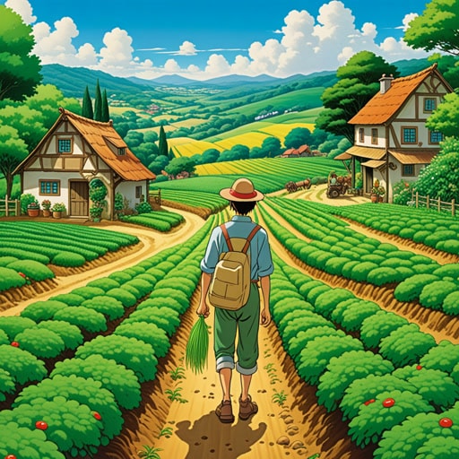 在一个小村庄里,有一块以肥沃著称的土地。每年,这里种植的庄稼都丰富而健康,吸引了远近的农夫。有一季,一个名叫杰克的年轻农夫决定在这块肥沃的土地上播种。令他高兴的是,他的收获是所有人中最丰富的。这次经历教会了他肥沃土壤的价值以及选择合适土地种植的重要性。