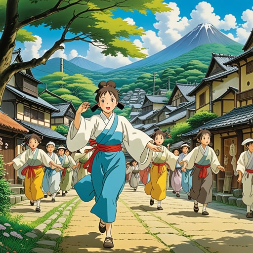 在一个小村庄里,民俗受到所有人的深深尊重和遵循。每年,他们都会举行一个节日,包括传统的舞蹈和仪式。今年,一位来自城市的访客被这些民俗所震撼,并决定记录下来,与那些可能不了解保存这些传统重要性的人分享。