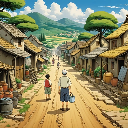 在一个小镇上,有一位以远见卓识著称的智者。一天,他预言了一场将影响小镇农作物的严重干旱。由于他的建议,镇民们储存了足够的水和食物。当干旱来临时,他们已经做好了准备。智者的远见使小镇免于灾难。
