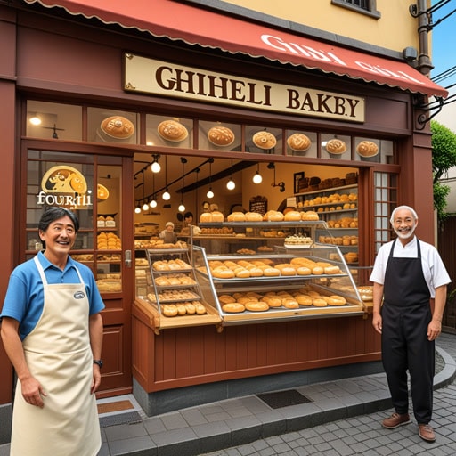 在一个小镇上,有一家面包店在推出新配方后顾客数量增加了四倍。店主对这种四倍的增长感到惊讶,决定扩大业务。利用四倍的利润,他成功开设了三家分店,使他的生意成为了一个成功故事。
