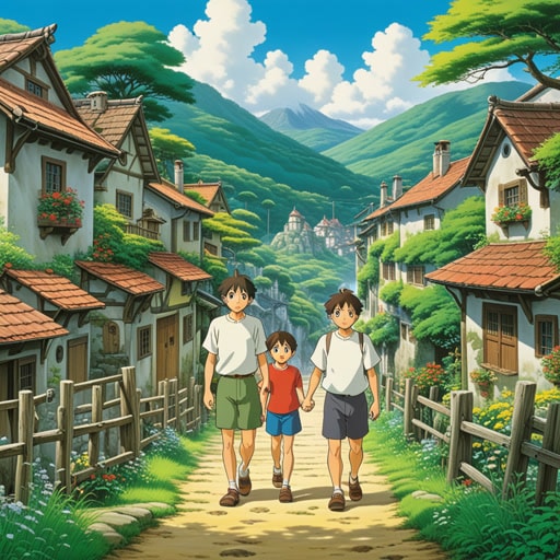在一个小村庄里,住着两个有着深厚兄弟情谊的兄弟。人们总能看到他们在一起,互相帮助完成每一项任务。一天,出现了一个需要他们共同努力才能克服的挑战。他们的兄弟之爱和支持不仅帮助他们克服了挑战,还加深了他们之间的纽带。