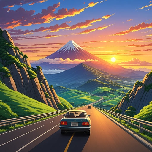 有一次,一家人决定去山里旅行。他们选择驾车行驶在高速公路上以节省时间。当他们在高速公路上行驶时,他们享受着平稳的旅程和美丽的风景。高速公路使他们的旅行既舒适又快捷,使他们能在日落前到达目的地。