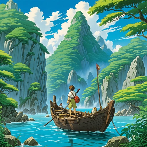 从前,有一个名叫弗雷德的人,他总是为每件事烦恼。一天,他收到了一封神秘的信,促使他放下烦恼,开始了一段冒险。在旅途中,他意识到烦恼只会阻碍他。随着新获得的平静,他发现了一个改变他生活的隐藏宝藏。