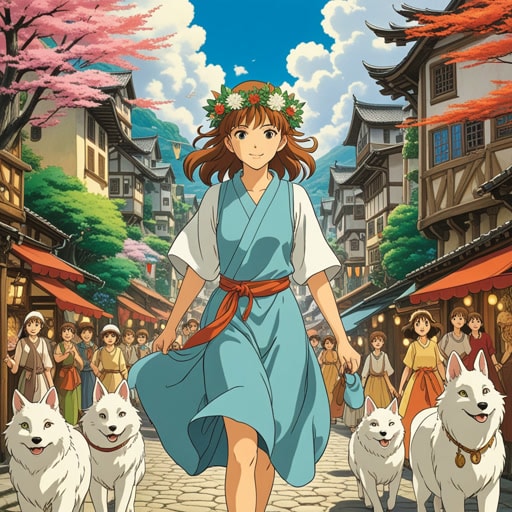 从前,有一个小镇,那里的人们都期待着星期五。不仅因为周末即将到来,而且因为每个星期五,小镇都会举行一个节日,以纪念爱与美女神Freya。人们会聚集在一起,分享故事,享受节日的乐趣。星期五成为了欢乐和社区的象征。
